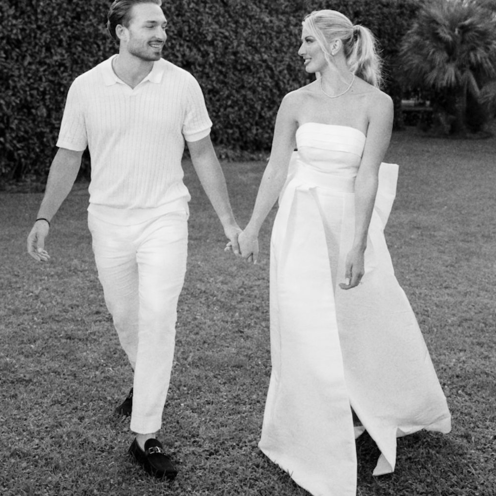 Strapless White Jumpsuit - Picture 7 of 11